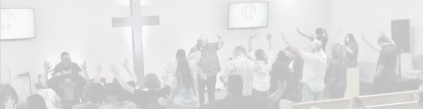 Our church family gathering for prayer and worship